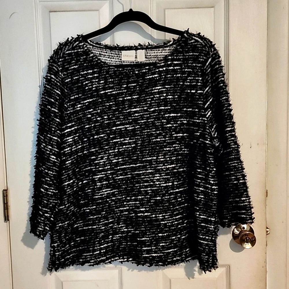 Chico's dressy top size L